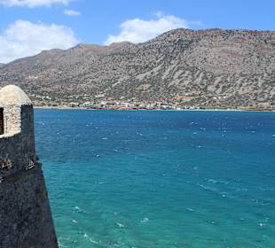 Widok z wyspy Spinalongi