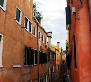 Seitenstrasse in Venedig