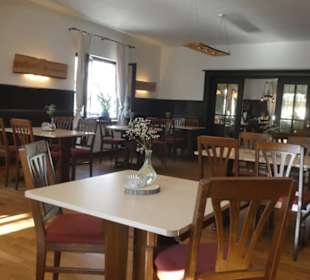 Im Gastraum vom Gasthof Johanniter