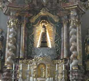 In der Kirche Marä Himmelfahrt in Bodenmais