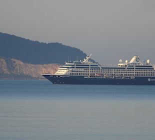 Einfahrt in den Hafen von Fethiye