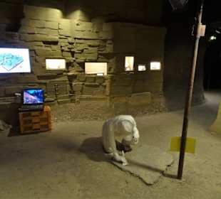 In den Ausstellungsräumen des Museums