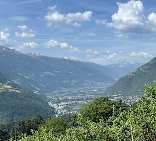 Ausblick ins Vinschgau