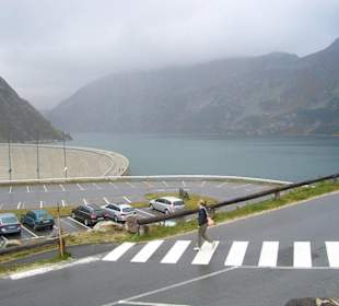Blick auf den Stausee