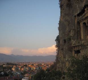 Grobowce nad Fethiye