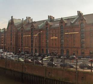 Blick auf die Speicherstadt