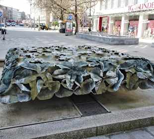 Ansichten des Blätterbrunnens