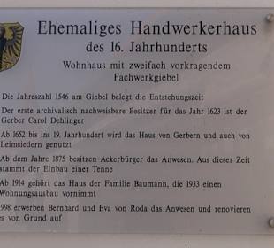 Handwerkerhaus Gerbergasse