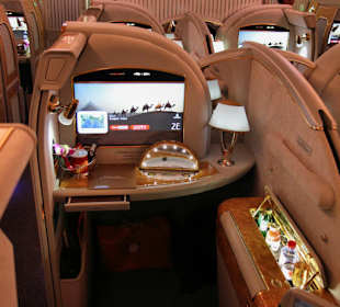 Emirates Airbus A 380-800, First Class