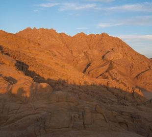 Sonnenuntergang im Sinai-Gebirge