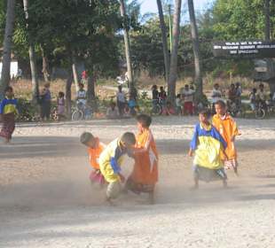Fussballspiel Gili Air