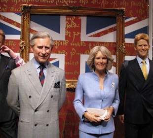 Carlo, Camilla, William ed Henry