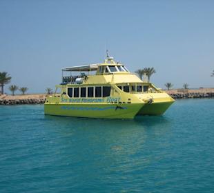 Ausflug mit dem Panoramaboot