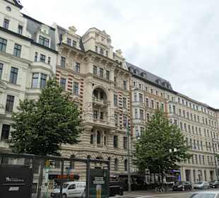 Blick Hasselbachplatz zur Otto-von-Guericke-Str.