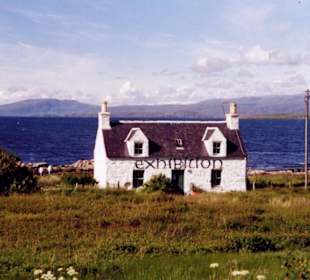 Crofter Haus auf der Isle of Skye