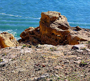 Ausblick Carvoeiro Boardwalk