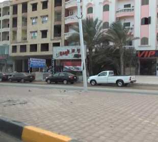 Fahrt durch Hurghada