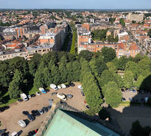 Blick von der Kirche in die Stadt 2