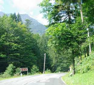 Zur gefährlichsten Abfahrt Teilstück
