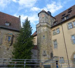 Bei der Besichtigung der Veste Coburg