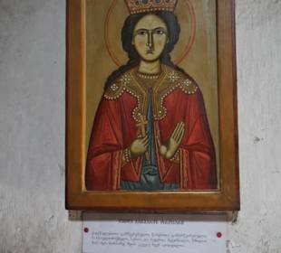 Festung Ananuri - Heiligenbild