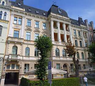 In einem wunderschönen Jugendstilhaus