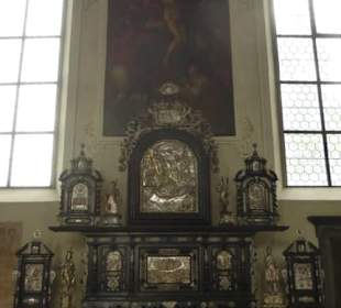 Silberaltar in der Galluskirche von Bregenz