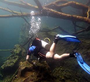 Höhlentauchen "el Dudu"