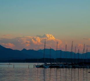 Sonnenuntergang am Chiemsee