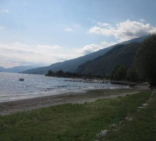 Uferpromenade in Richtung Dongo