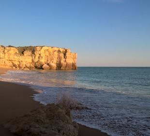 Abend an der Praia da Coelha (Hasenstrand)