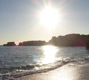 Praia da Coelha – kleiner Strand in schöner Bucht