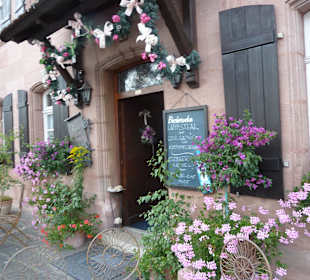 Eingang der böhmischen Gaststätte