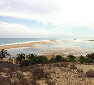 Aussicht Strand an der Ostküste