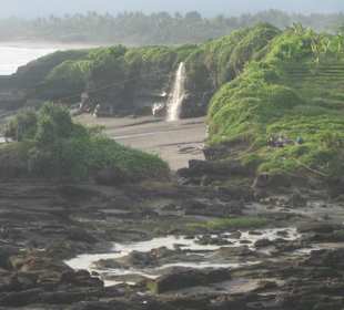 Blick auf den Wasserfall