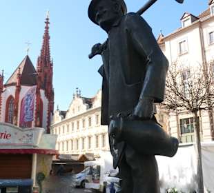 Unterwegs in der Altstadt von Würzburg