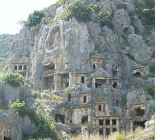 Древний некрополь Ликии