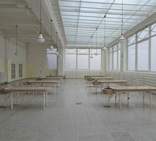 Im historischen Sektionssaal des Museums