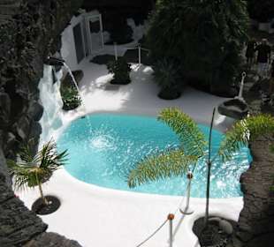 Pool im Anwesen von Cesar Manrique