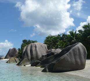 Erodierte Granitfelsen