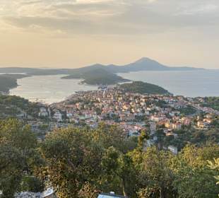 Aussicht auf die Bucht von Mali Losinj