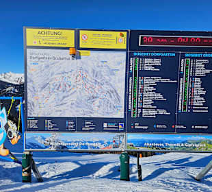 Lift-/ und Pistentafel