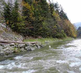 Floßfahrt Fluss Dunajec