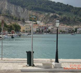 Hafenabschnitt in Zakynthos Stadt