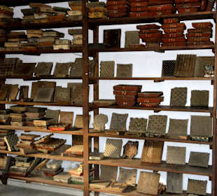 Modeln für den Blaudruck