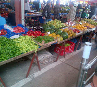 Wochenmarkt am Bazar in Manavgat