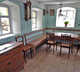 Rundgang durch die Wohnräume des Bauernhofes