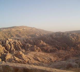 Blick auf das Gebirge