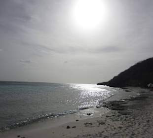 Strand bei Abendsonne