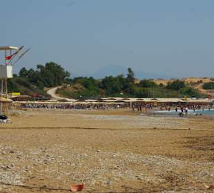 Aufstichtstürme verteilt